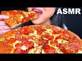 ASMR PIZZA HUT SPICY LOVERS PIZZA MUKBANG Eating Sounds (EATING SHOW) ASMR Phan