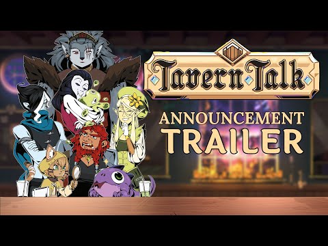 Tavern Talk - Official Annoucement Trailer | #cozygames #indiegames #visualnovel #dnd