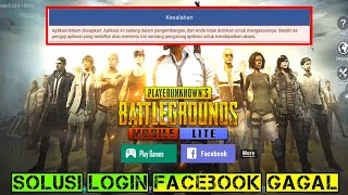 TIPS ATASI LOGIN FACEBOOK EROR DI PUBG MOBILE LITE screenshot 5