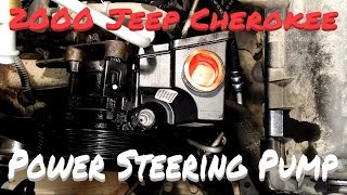 2000 Jeep Cherokee Power Steering Pump Replacement