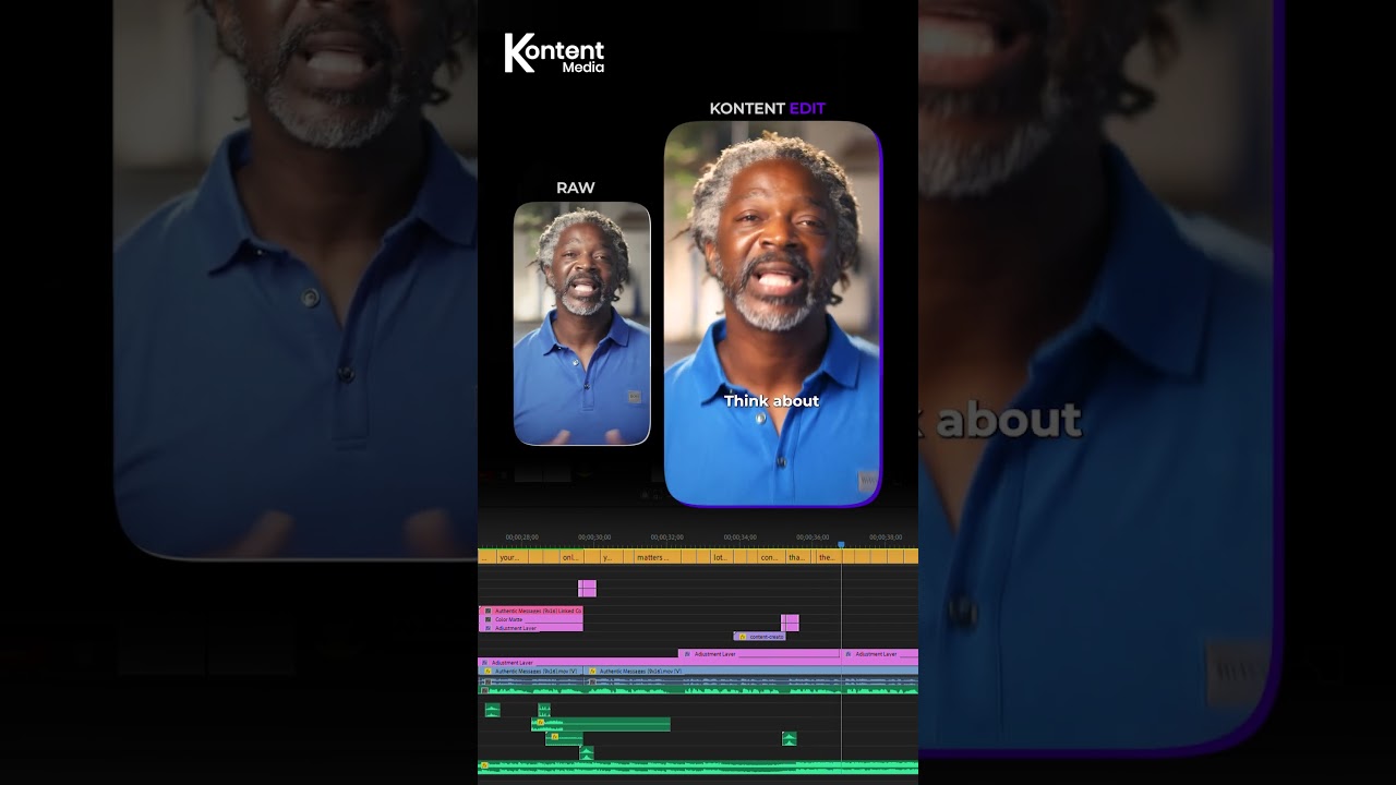 Kontent Edit Magic🔥 #videoediting #content #editing #beforeandafter