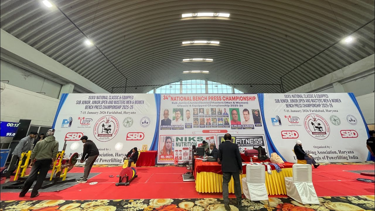 PI National Bench Press Live 2026🏋️💯