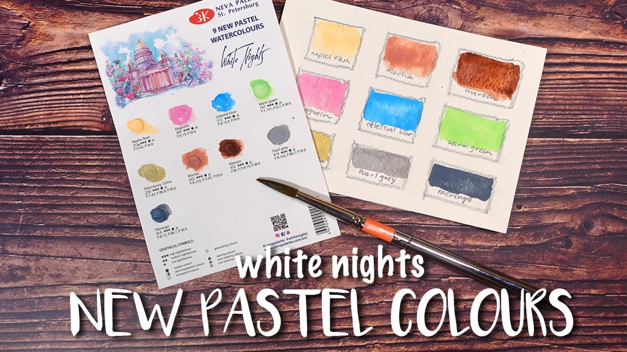 Tools: White Nights watercolors · Nono Martínez Alonso