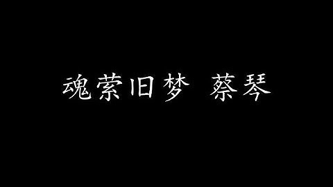 魂縈舊夢 蔡琴 (歌詞版) - 天天要聞