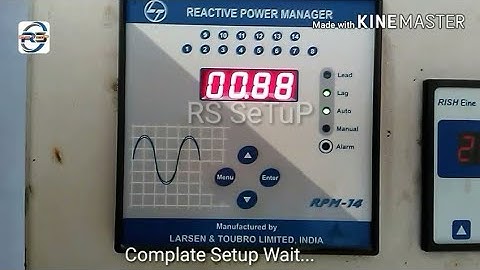 RPM-14 L&T find capacitors Programming #controller 