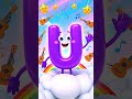 Learn Letter U with Umbrella ☂️ | ABC Kids Shorts