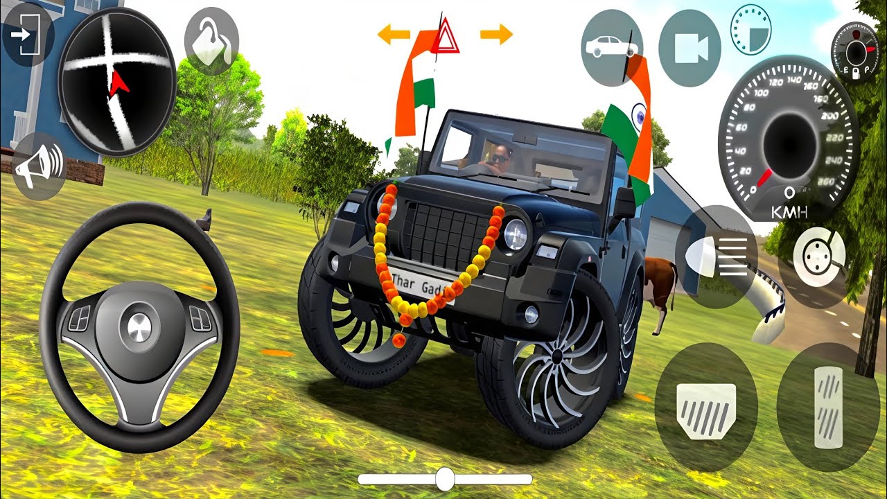 Modified Mahindra Thar Car Games: Indian Cars (Gadi Wala Game) - Car Game Android Gameplay 2026