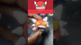 I made Geometry dash difficulty face kids at the basement #art #creative #geometrydash