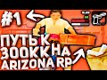 ПУТЬ ДО 300КК НА ARIZONA RP //  GTA SAMP