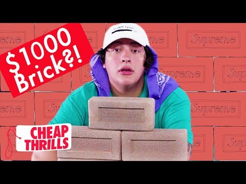 D.I.Y. Supreme Box Logo Brick | Cheap Thrills