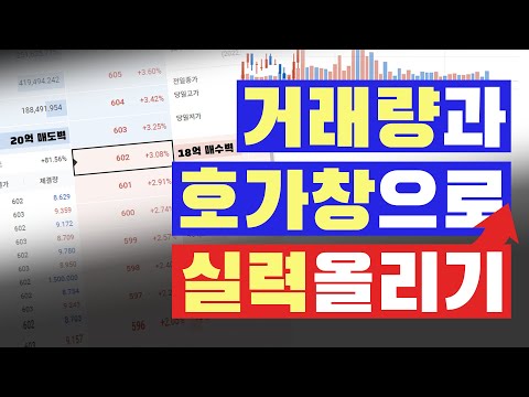   매우 중요 호가창 거래량 보는법 상세 설명 허매수 허매도 알트 숏 잡는 팁 꿀팁 모음집