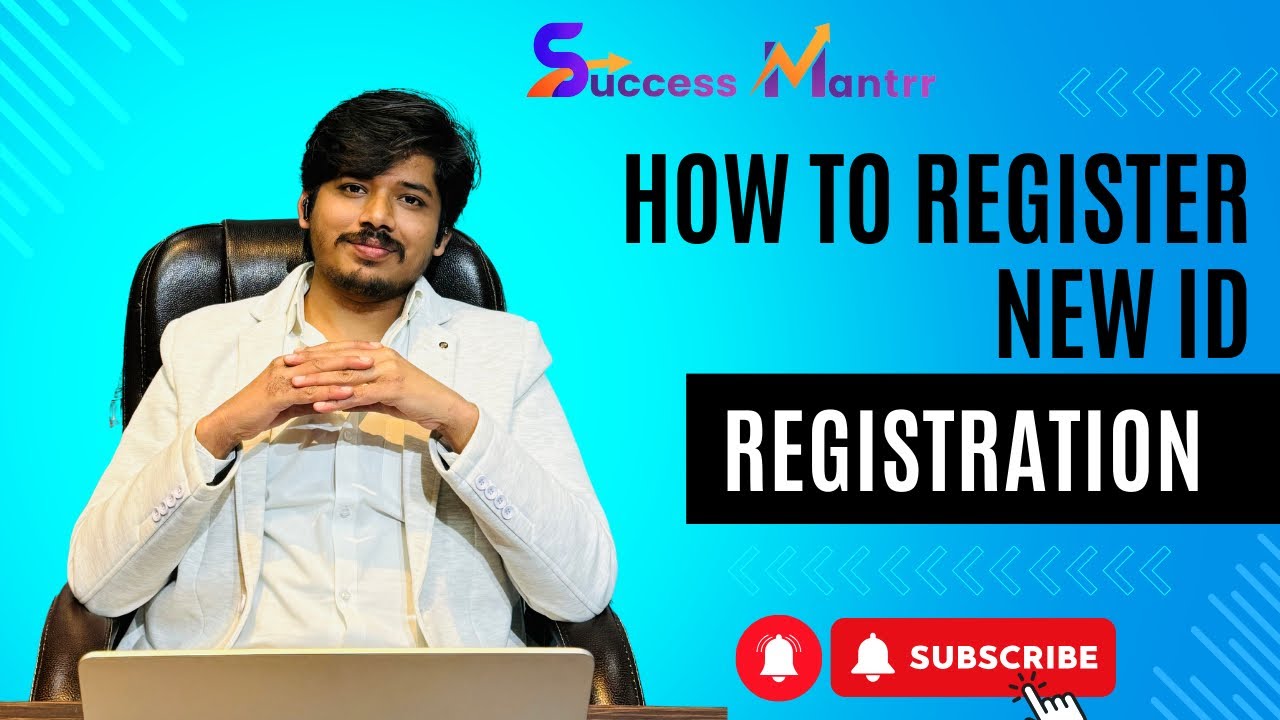 How to Register New Id in Success Mantrr ✅