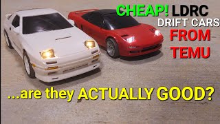 LDRC DRIFT CARS. CHEAP, and RWD! But are they GOOD?