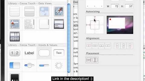iPhone Development Tutorial - 18 - Size Inspector