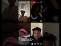 Dre Hughes ig Live !!!!