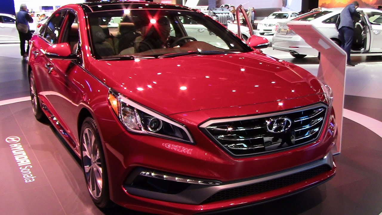 2017 Hyundai Sonata 2.0T | Interiors and Exteriors | NAIAS - YouTube
