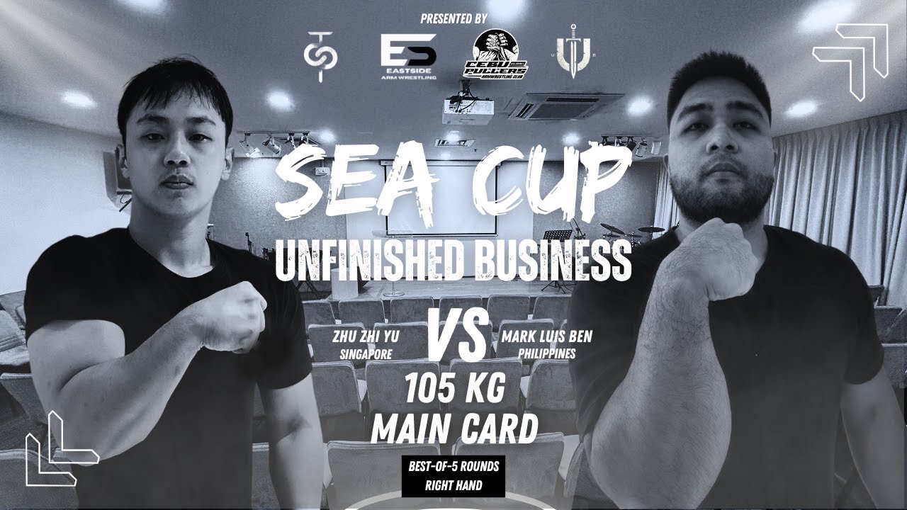 Чжу Чжи Юй (SG) против Марка Луиса Бена (PH) | КУБОК МОРЯ: НЕЗАКОНЧЕННОЕ ДЕЛО | 105 кг, правая ру...