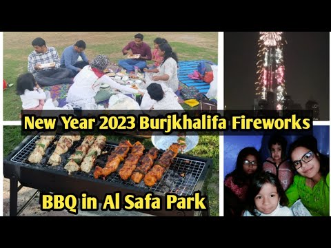 Al Safa Park Dubai | BBQ in Dubai | Best Place for BBQ in Dubai | New Year Burjkhalifa Fireworks