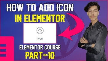 how to add icon in Elementor || Elementor tutorial in Urdu/Hindi [ icon ] Part -     10