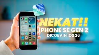 JANGAN UPDATE iOS 26 KALAU GAK SIAP KAYA GINI!!! REVIEW DI IPHONE SE GEN 2 screenshot 4
