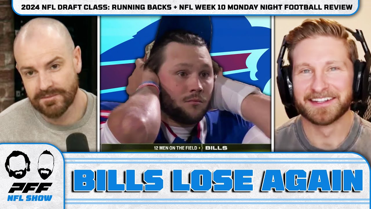 2024 NFL Draft Class Running Backs + NFL Week 10 Monday Night Football