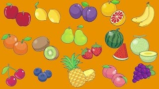 Learn Fruit Vocabulary | Talking Flashcards