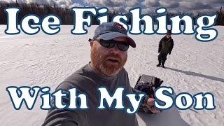 Reality Ice Fishing with My Son