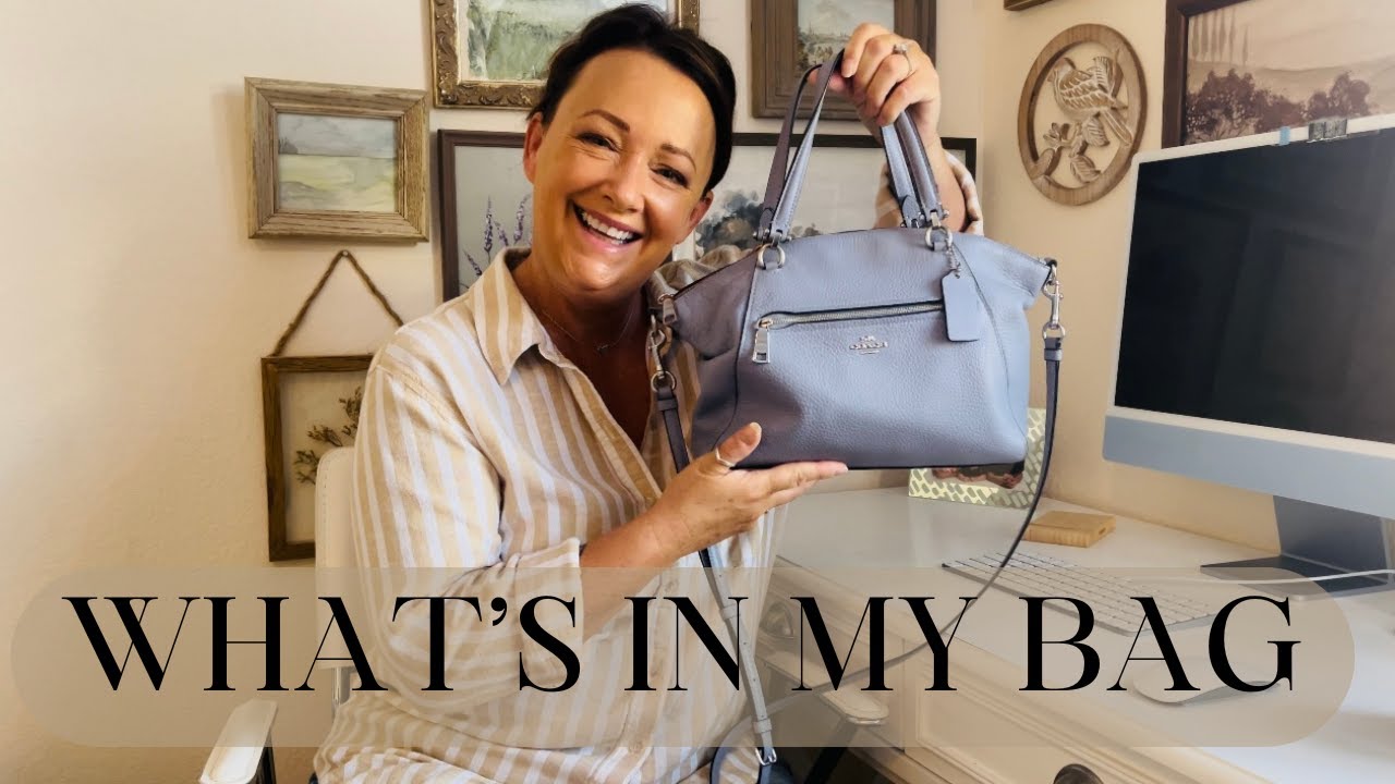 WHAT'S IN MY BAG? | OVER 50 LIFESTYLE VLOG CHANNEL