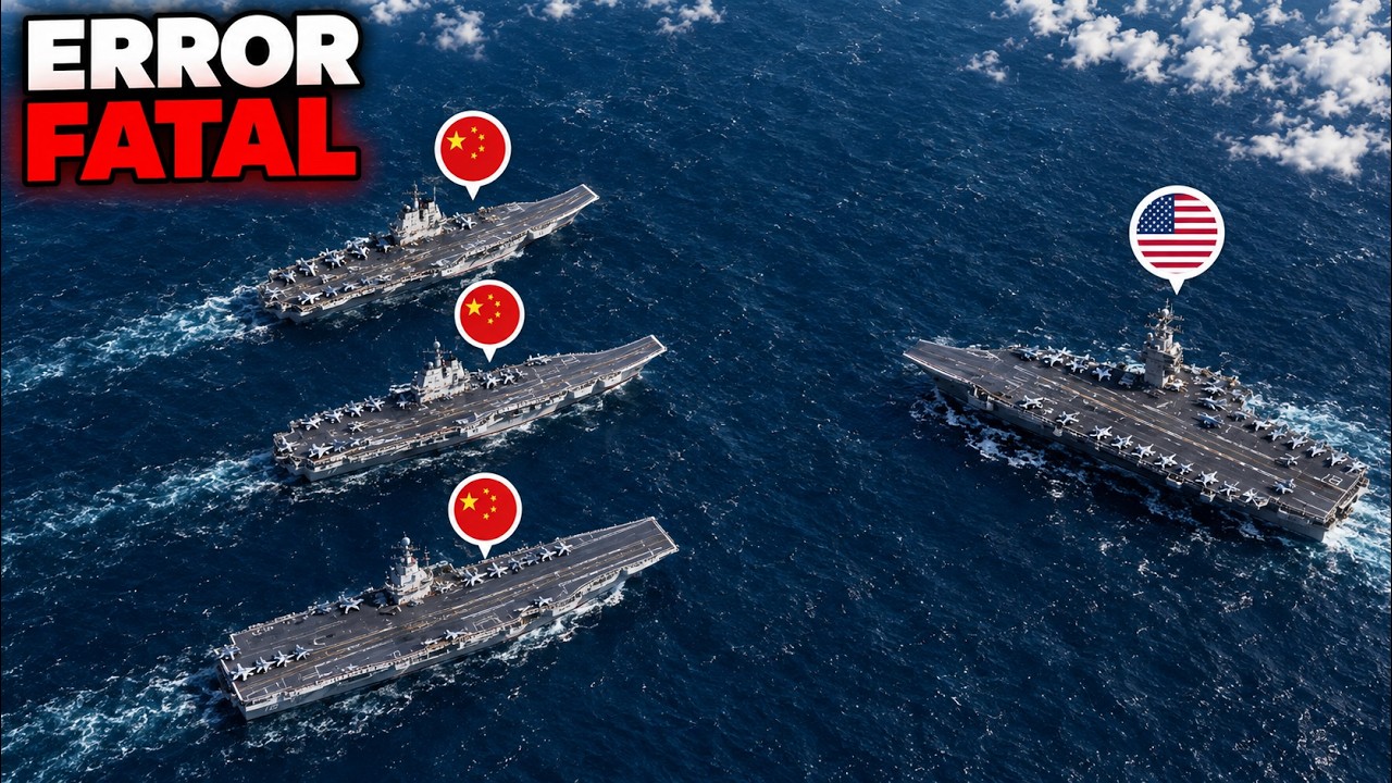¿Qué tan PODEROSOS son los portaaviones de China?