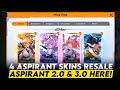 4 ASPIRANT SKINS RUBY, ANGELA, LESLEY AND CHANG'E RESALE !? | ASPIRANT 2.0 &amp; 3.0 SERIES EVENT Mp3 Song