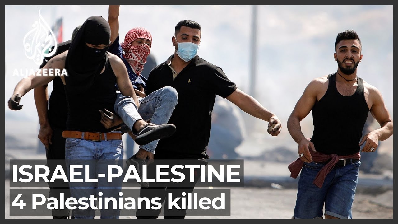 مقتل 4 فلسطينيين في الضفة الغربية
