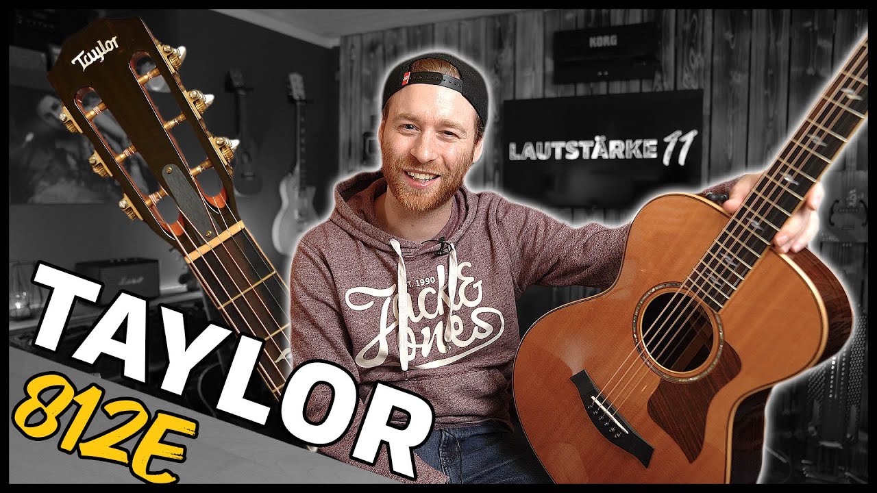 Taylor 812e 12-Fret | Flagship Fichte / Palisander Gitarre | english subtitles