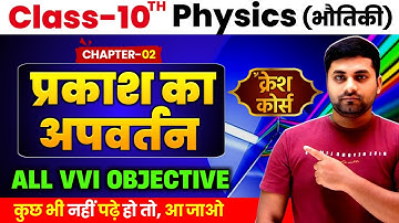 Prakash Ka Apvartan Class 10th Objective Question || Class 10 Physics Chapter 2 Objective Question