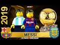 Lionel Messi wins Ballon D'Or 2019 • All 30 Top Players by France Football in Lego Football