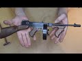 Thompson submachine gunin 1/2 scale complete strip-down and assembly by MINIATURE ARSENAL