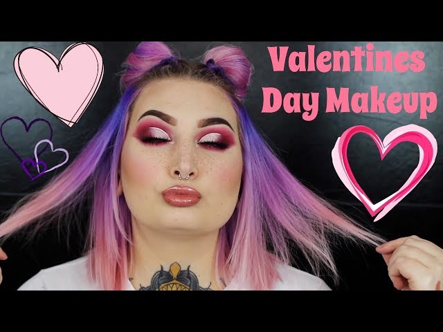 ♡ VALENTINES DAY HEART FRECKLES MAKEUP TUTORIAL ♡ 