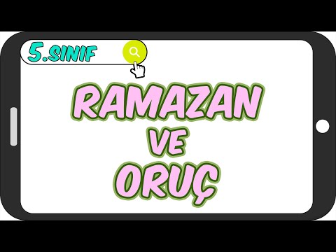 Ramazan ve Oruç / Konu Anlatımı 🤲🏻 5.Sınıf Din #2023