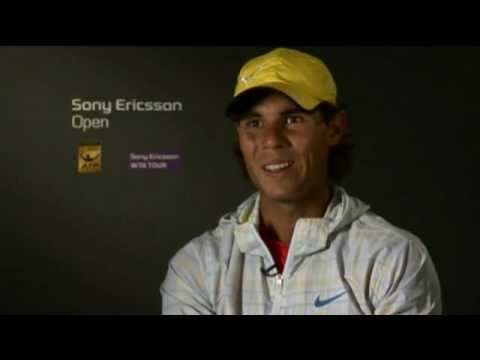 Tuesday Interview Nadal - Sony Ericsson Open - Mia...