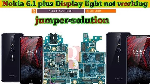 Nokia 6.1 plus display light not working problem solution|#youtubeviralvideo