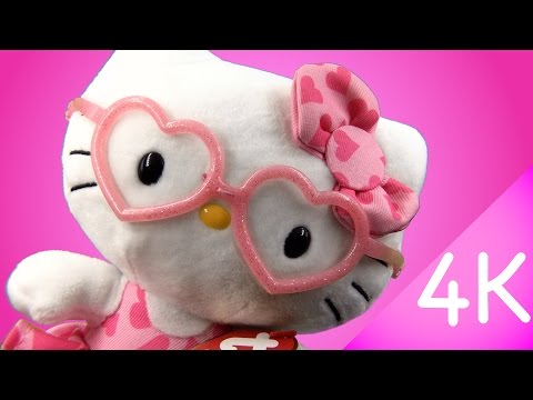 hello-kitty-beanie-babies---hello-kitty-heart-glasses-4k