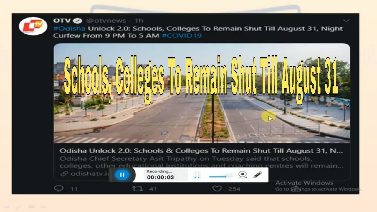 Schools Colleges To Remain Shut Till August 31 Night Curfew From 9 PM schools-colleges-to-remain-shut-till-august-31-night-curfew-from-9-pm