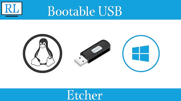 How to create a bootable USB stick on Linux & Windows using Etcher
