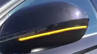 - Attraktives Seitenspiegel-Signaldesig 1 Paar Moshbu Spiegelblinker Auto Dynamische LED Blinkerleuchten für Audi A6 / S6 C7/4G 2012-on