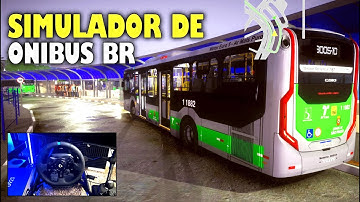 PROTON BUS SIMULATOR - SÃO PAULO MAP | PC STEERING WHEEL LOGITECH