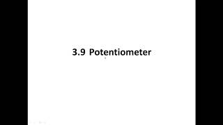 Matriculation Physics: Potentiometer (Theory)