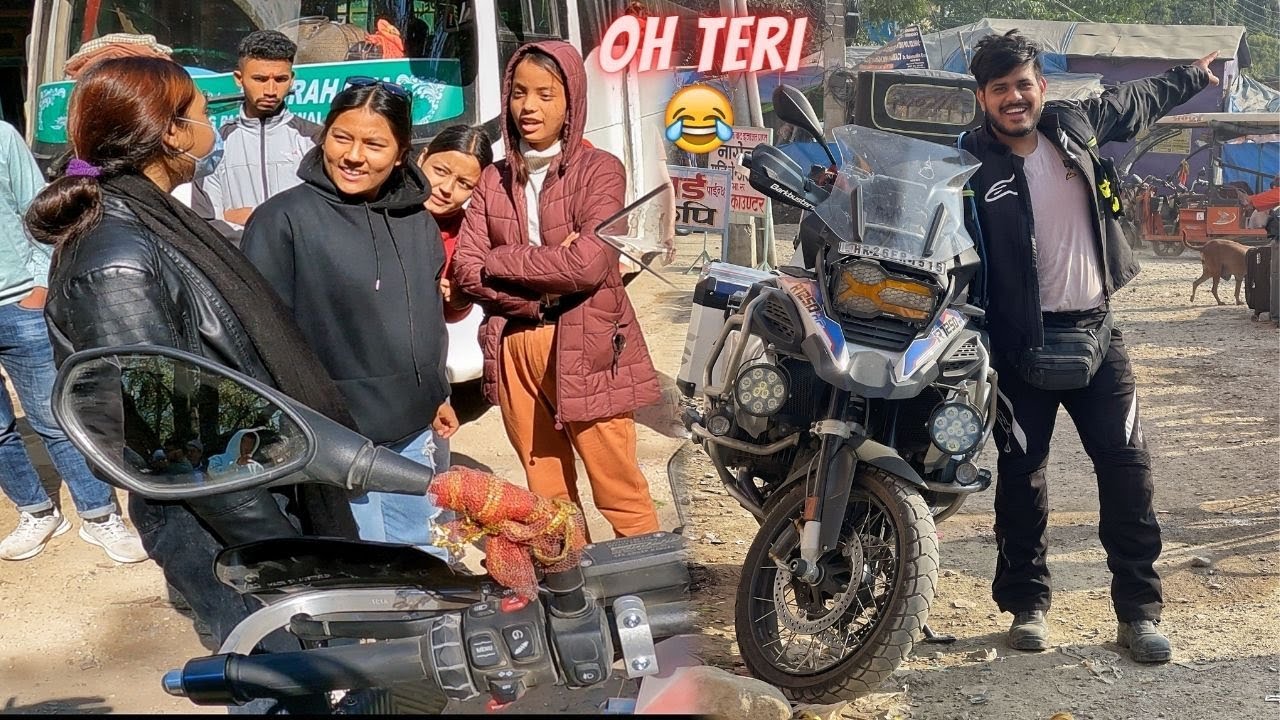 How Nepal🇳🇵GIRLS Treat Indian Tourist 😂 |India 🇮🇳To Nepal🇳🇵Ride| #EP-5