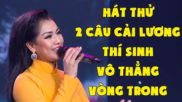 Thí Sinh Cải Lương Đặc Biệt Chỉ Hát Thử 2 Câu Ẵm Trọn Hết Lời Khen Từ Giám Khảo | Yêu Ca Cổ THVL