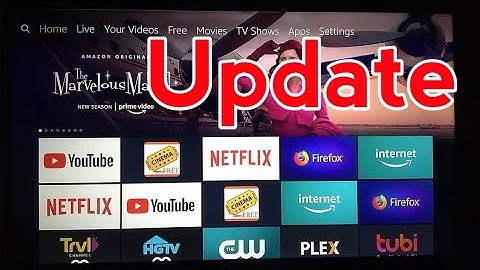 Update your Amazon Fire TV Stick easy