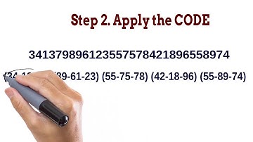 3. The Variants:  a) How to memorize long numbers with PAO system