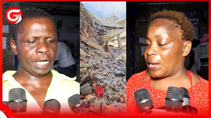 MASHUHUDA WAELEZA SABABU za GOROFA KUBOMOLEWA KARIAKOO - "JENGO LIMEACHA HATARI kwa MAISHA ya WATU"